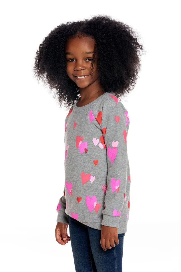 Tops Chaser Brand Girls Love Hearts Tops Chaser Brand Girls Love Hearts