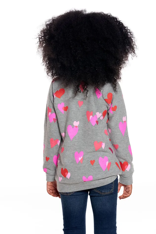 Tops Chaser Brand Girls Love Hearts Tops Chaser Brand Girls Love Hearts