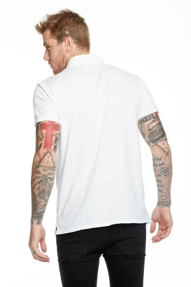 Tops Chaser Brand Mens COTTON POLO W POCKET
