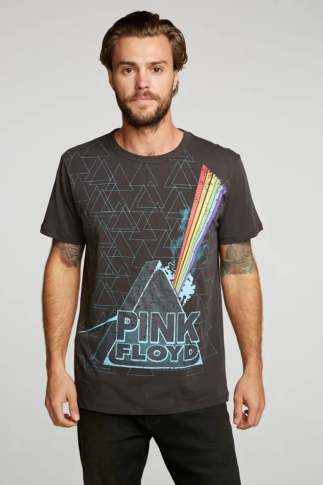 Tops Pink Floyd Prism Triangles 8211 Chaser Brand Mens
