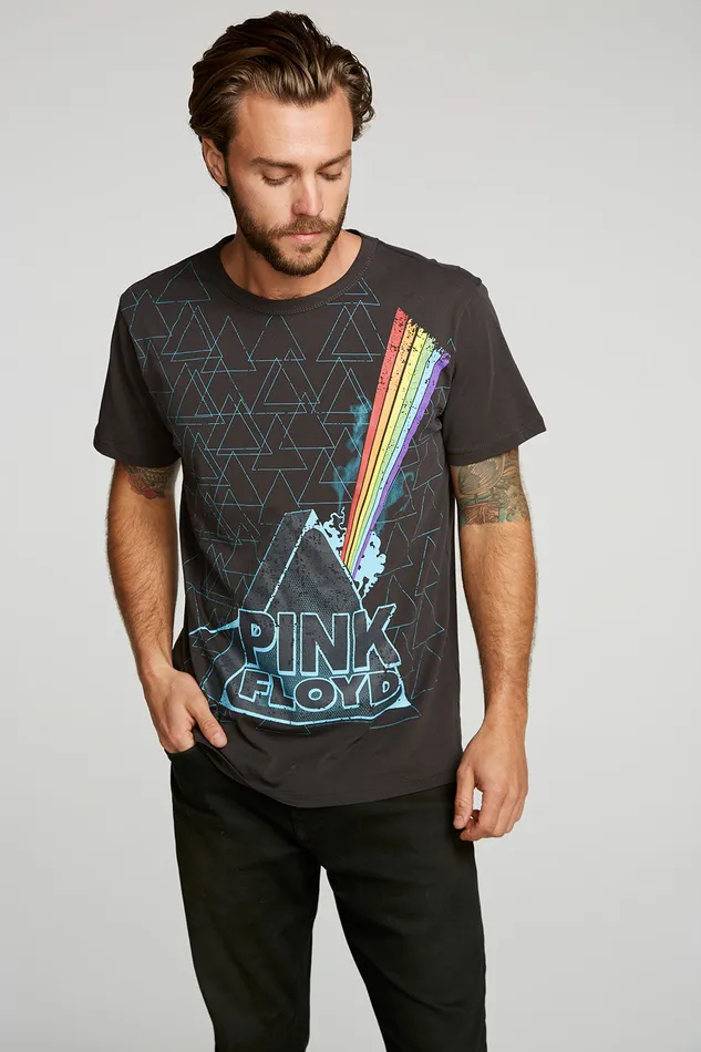 Tops Pink Floyd Prism Triangles 8211 Chaser Brand Mens