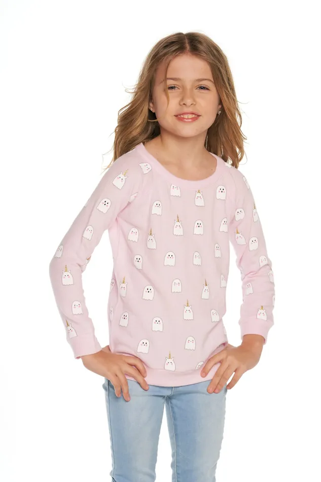 Tops Unicorn Ghosts Chaser Brand Girls