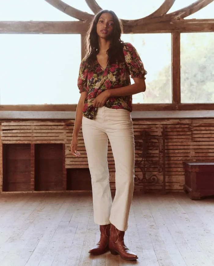 Tops Women039s The Great The Ponder Top Hidden Garden Floral