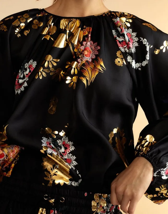 Tops Women Cynthia Rowley Alice Silk Blouse
