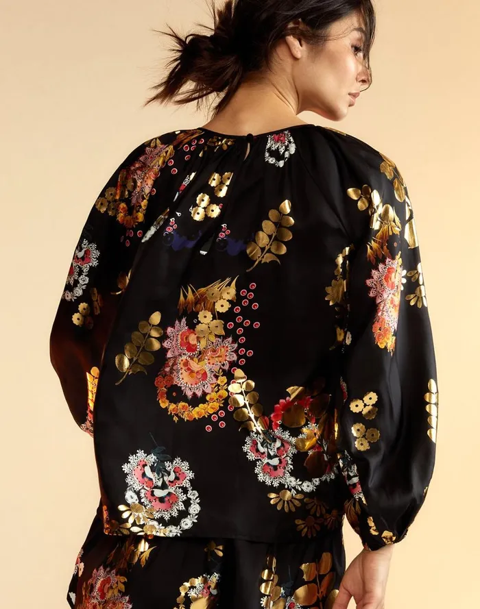 Tops Women Cynthia Rowley Alice Silk Blouse