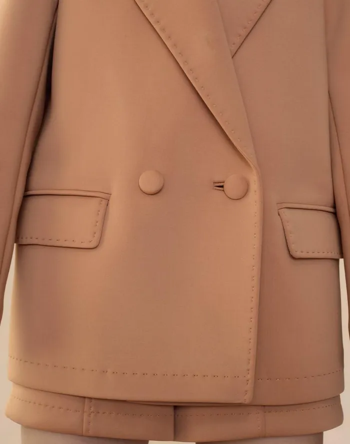 Tops Women Cynthia Rowley Bonded Pick Stitch Jacket