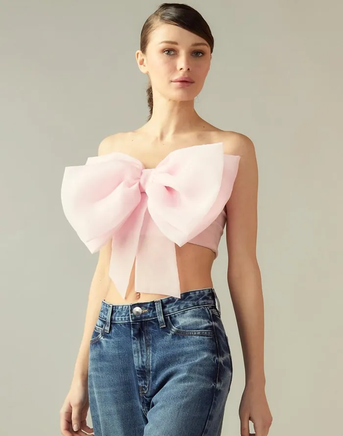 Tops Women Cynthia Rowley Cupid039s Bow Bandeau