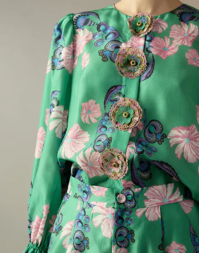 Tops Women Cynthia Rowley Eden Silk Blouse