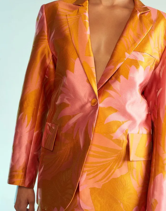 Tops Women Cynthia Rowley Harper Jacquard Blazer