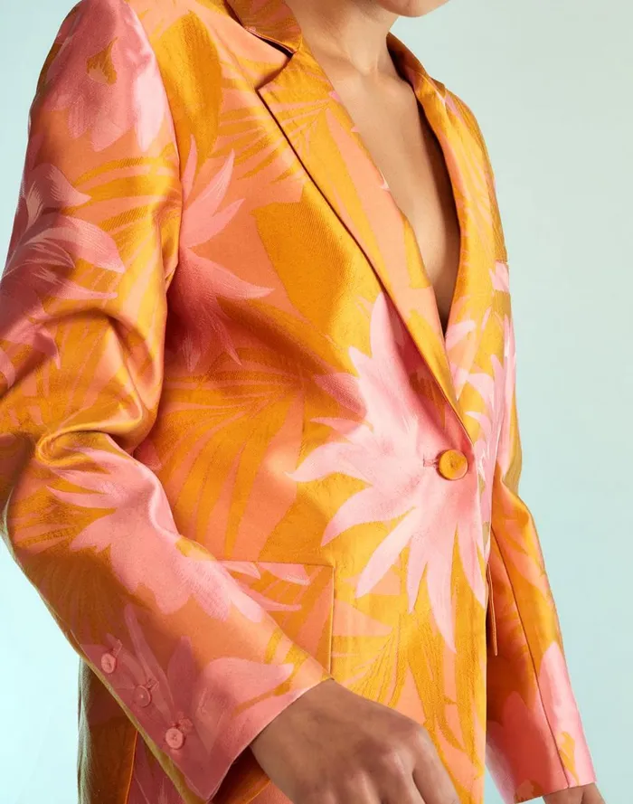 Tops Women Cynthia Rowley Harper Jacquard Blazer