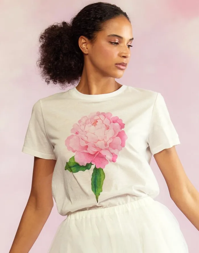 Tops Women Cynthia Rowley Printed TShirt