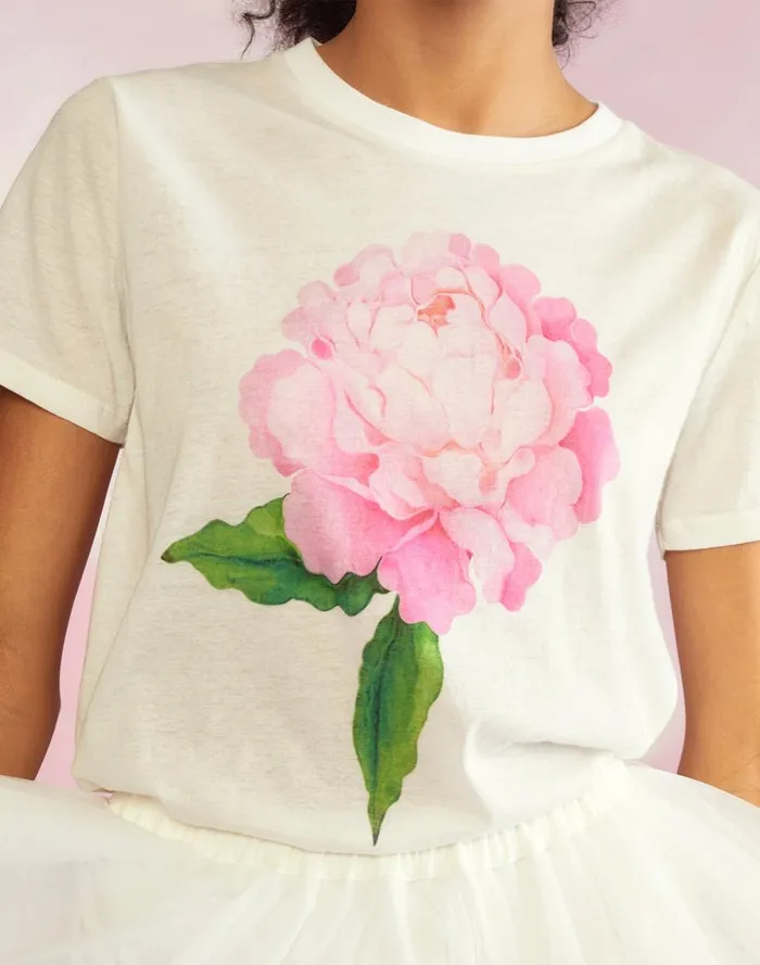 Tops Women Cynthia Rowley Printed TShirt