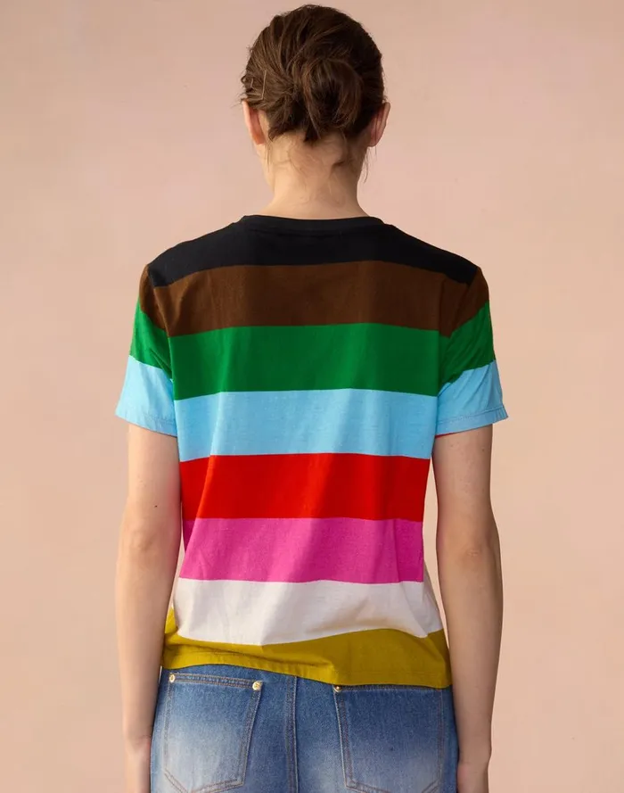 Tops Women Cynthia Rowley Striped Tee