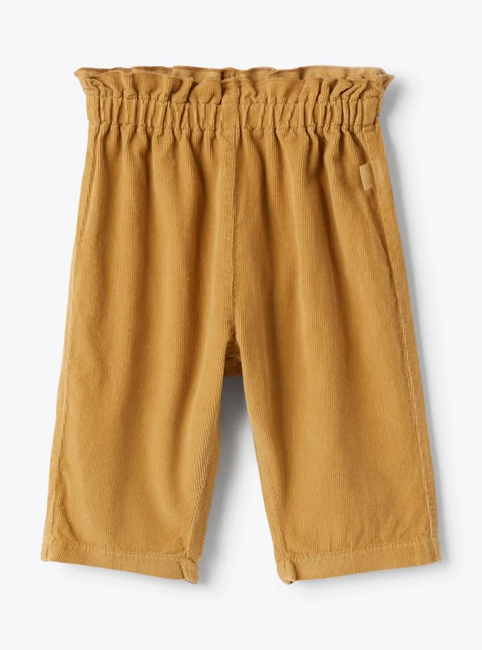 Trousers And Skirts Baby 036 Il Gufo Velvet Corduroy Pants
