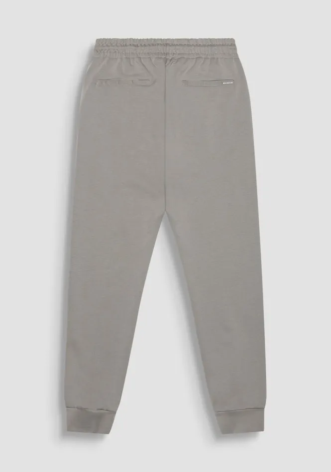 Trousers Men Antony Morato Carrot Fit Sweatpants In Cotton Blend With Elastic Clay