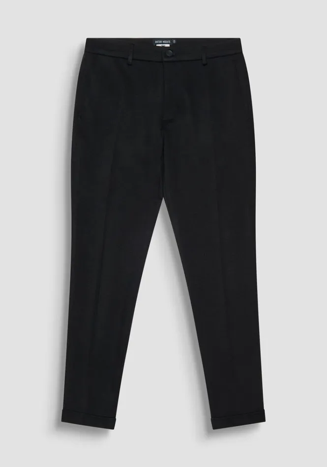 Trousers Men Antony Morato Super Skinny Fit 034Ashe034 Trousers In Viscose Blend Black