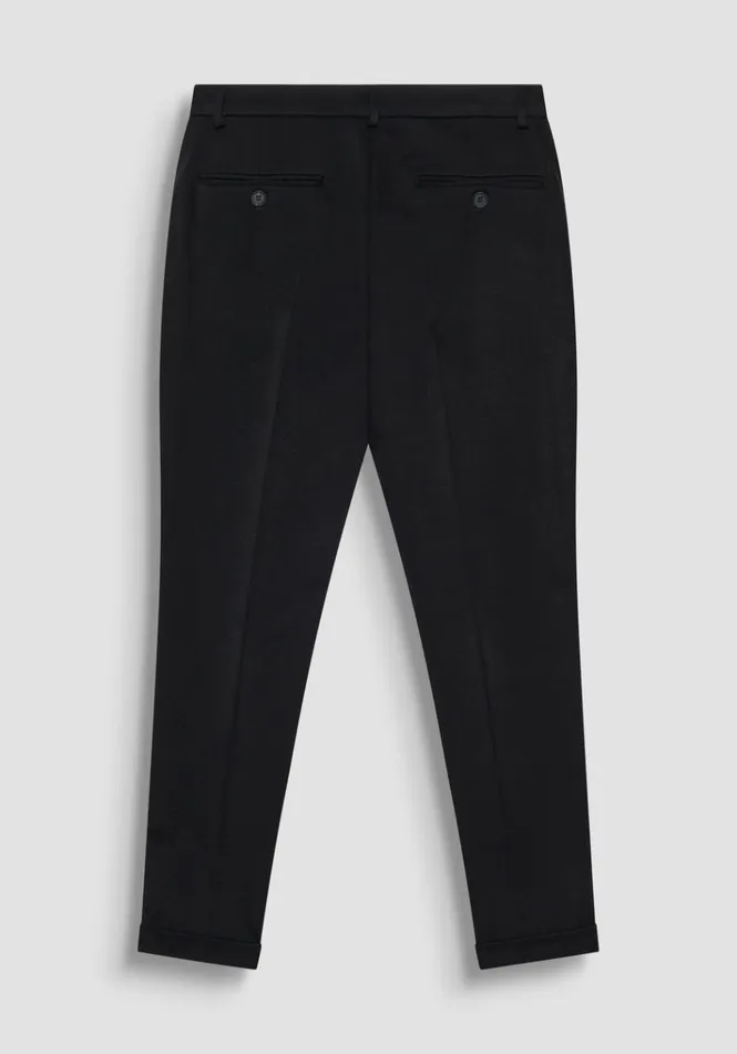 Trousers Men Antony Morato Super Skinny Fit 034Ashe034 Trousers In Viscose Blend Black
