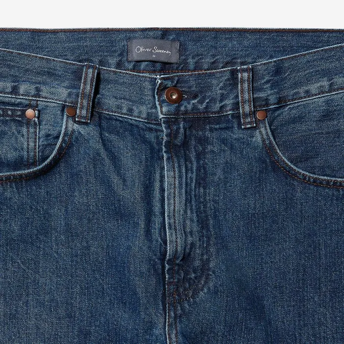 Trousers Men Oliver Sweeney Boavista Blue Trousers Men Oliver Sweeney Boavista Blue