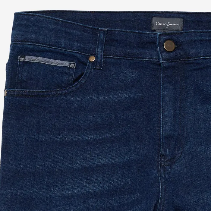 Trousers Men Oliver Sweeney Limerick Blue Trousers Men Oliver Sweeney Limerick Blue
