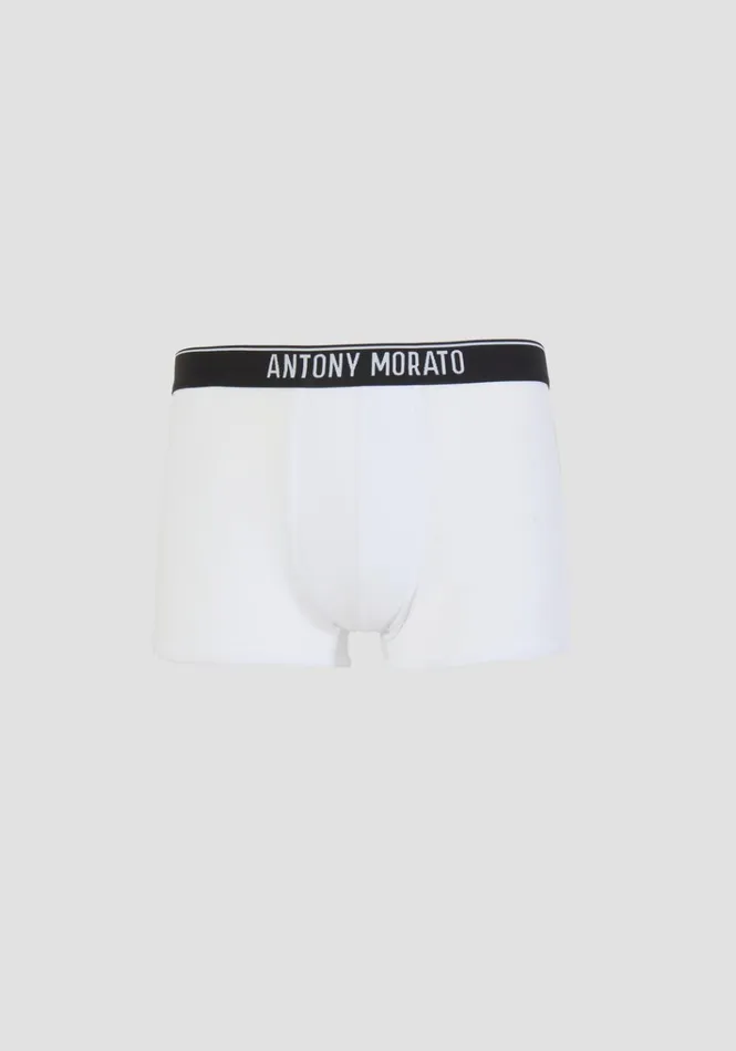 Underwear Men Antony Morato Boxers With Branded Elastic White