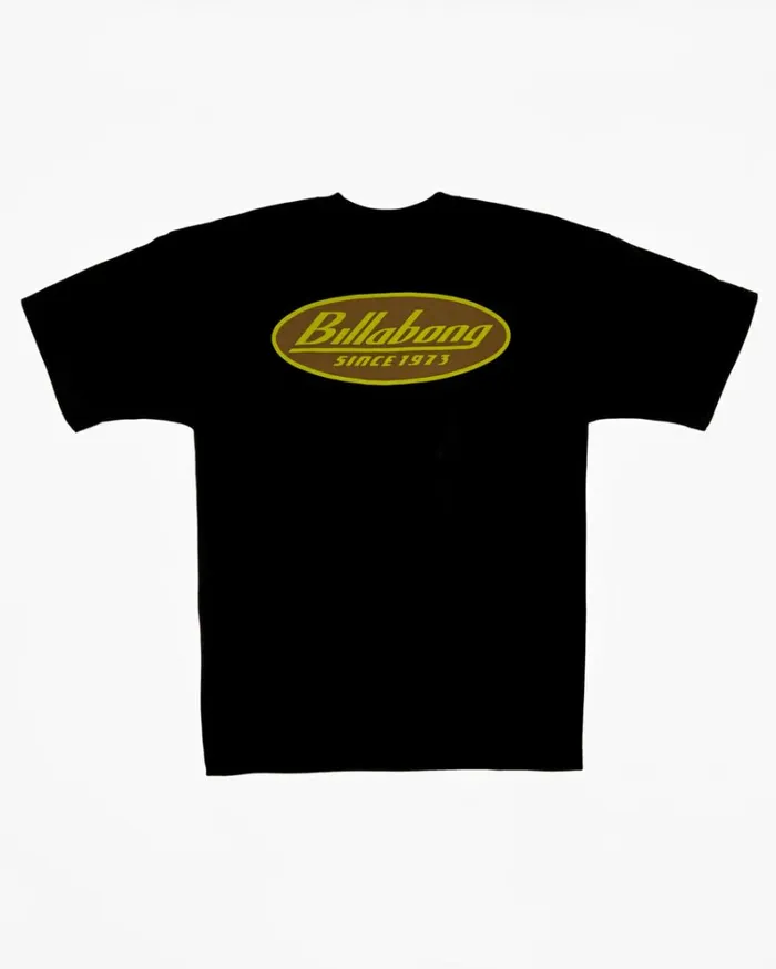 Union TShirt Black Men Billabong TShirts