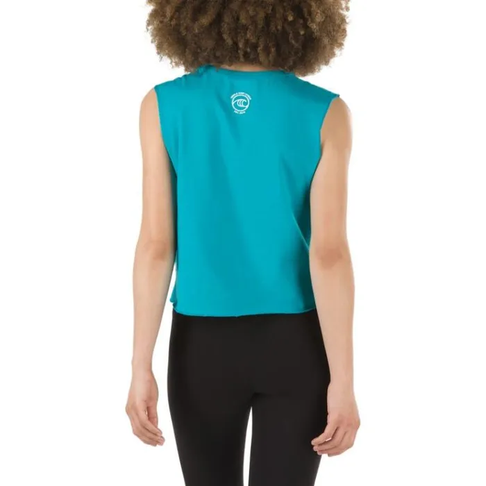 Vans 2020 VTCS Logo Muscle Tank Enamel Blue Womens TShirts and Tanks Vans 2020 VTCS Logo Muscle Tank Enamel Blue Womens TShirts and Tanks