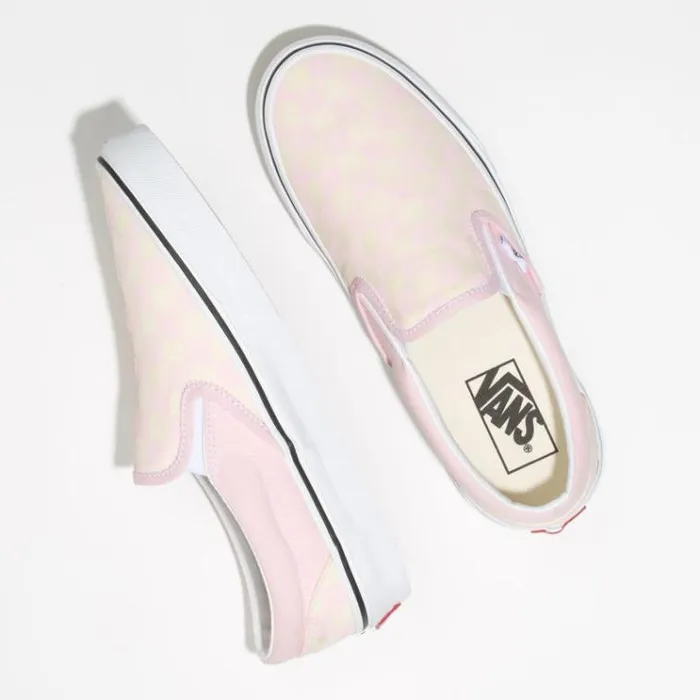 Vans Checkerboard SlipOn Blushing BrideClassic White MensWomens Classics Shoes Vans Checkerboard SlipOn Blushing BrideClassic White MensWomens Classics Shoes