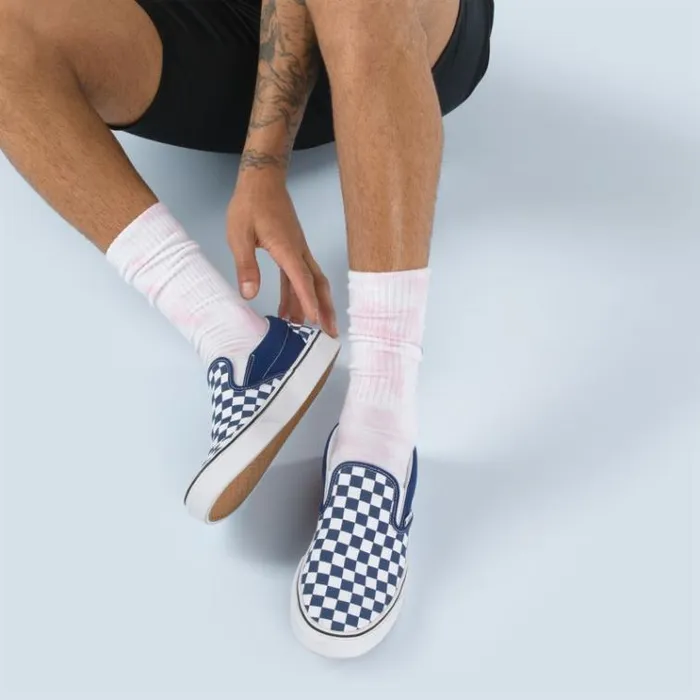 Vans Cool Tie Dye Crew Sock Vans Cool Pink Mens Socks