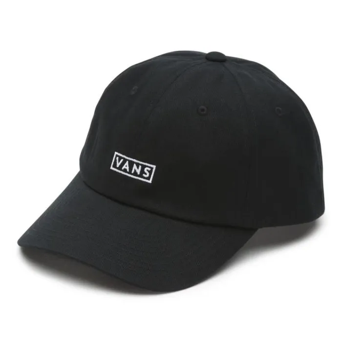 Vans Curved Bill Jockey Hat Black Mens Hats and Beanies