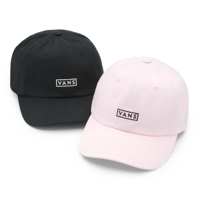 Vans Curved Bill Jockey Hat Black Mens Hats and Beanies