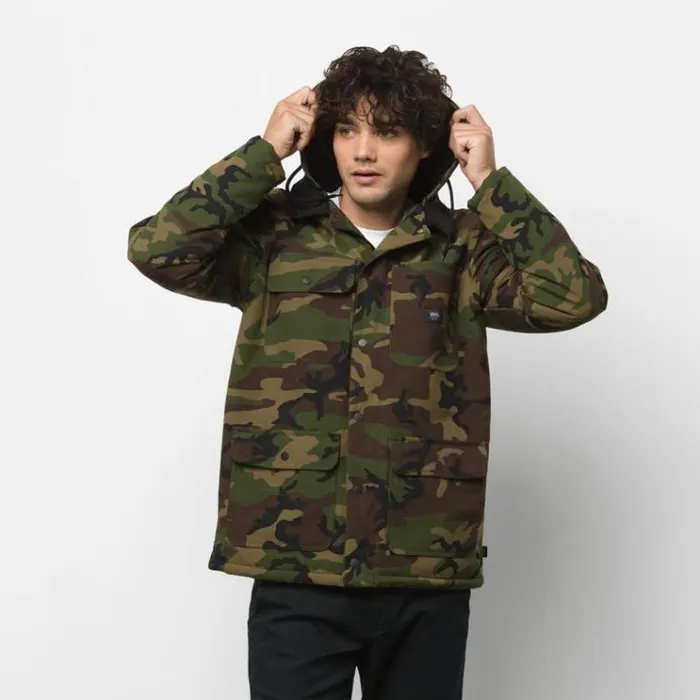 Vans Drill Chore Coat MTE Camo Mens Hoodies and Jackets