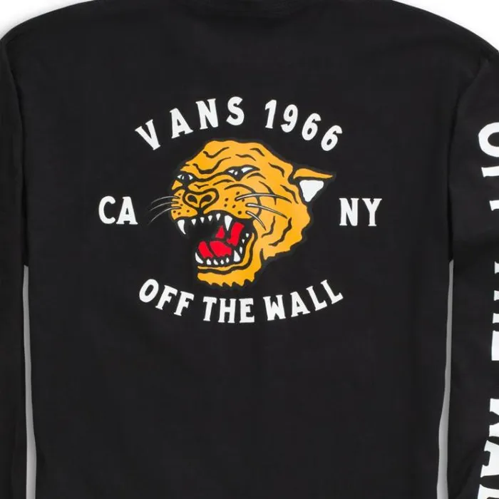 Vans Growler Long Sleeve TShirt Black Mens TShirts and Tanks Vans Growler Long Sleeve TShirt Black Mens TShirts and Tanks