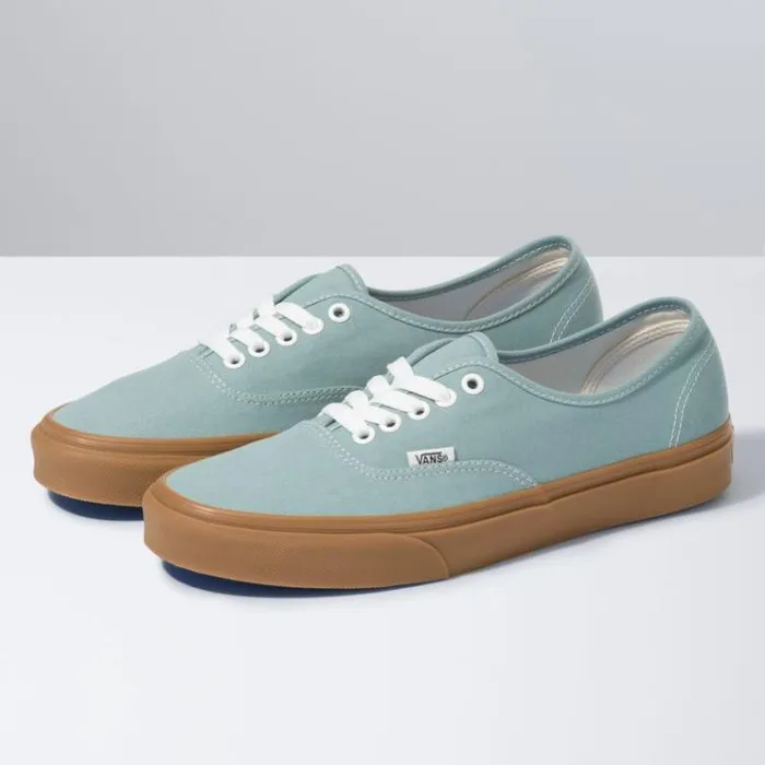 Vans Gum Authentic Blue SurfMarshmallow MensWomens Classics Shoes
