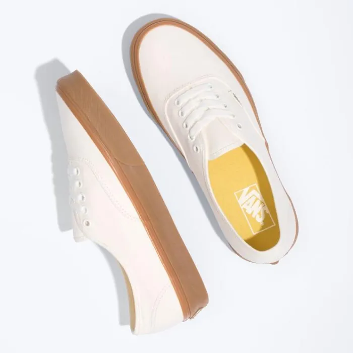 Vans Gum Authentic MarshmallowGum MensWomens Classics Shoes Vans Gum Authentic MarshmallowGum MensWomens Classics Shoes