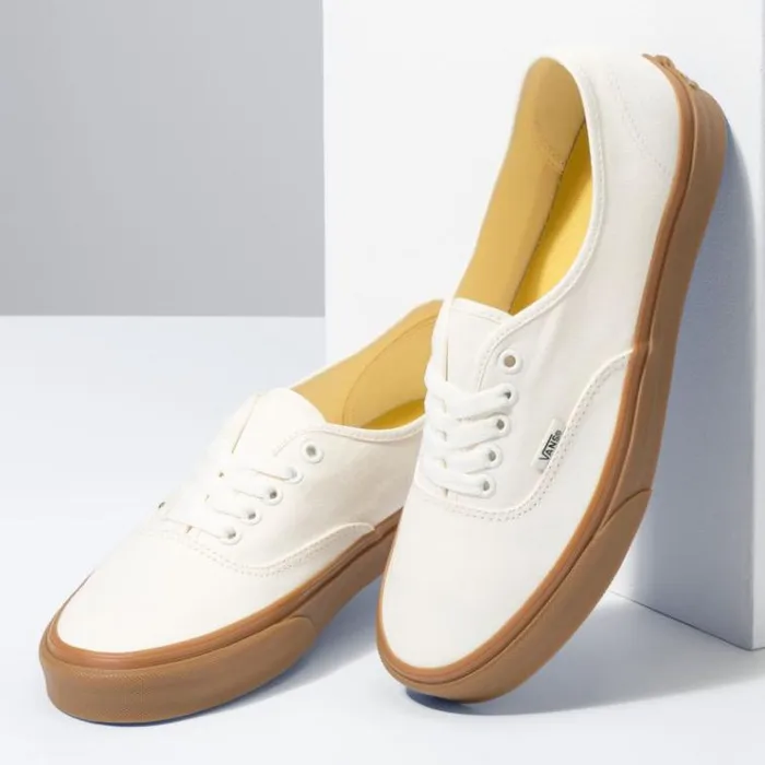Vans Gum Authentic MarshmallowGum MensWomens Classics Shoes Vans Gum Authentic MarshmallowGum MensWomens Classics Shoes