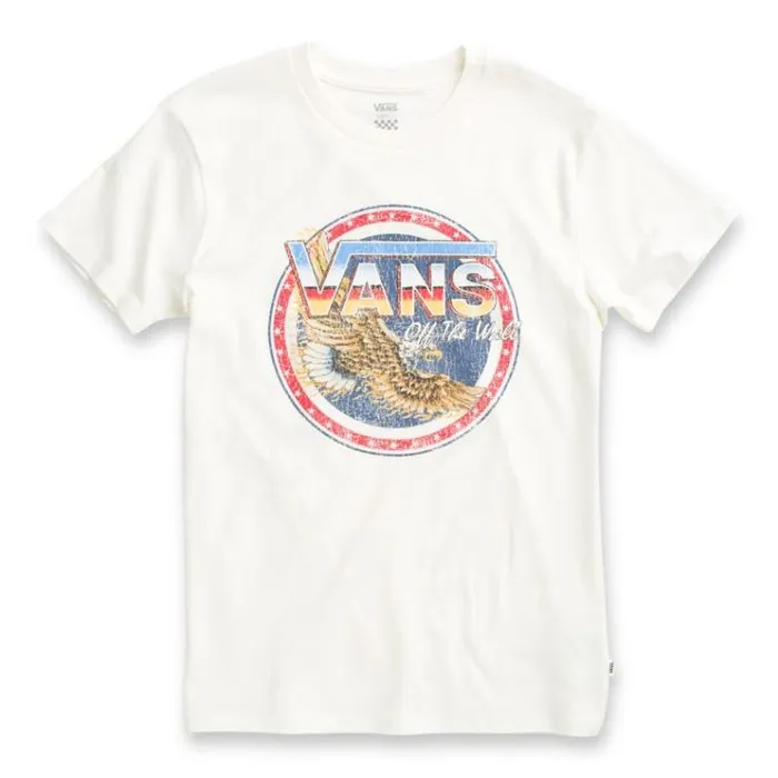Vans Hot Breeze Tee Marshmallow Womens TShirts and Tanks Vans Hot Breeze Tee Marshmallow Womens TShirts and Tanks