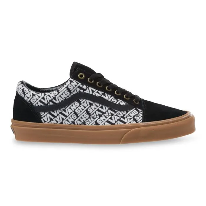 Vans Jacquard Old Skool BlackTurtledove Mens Classics Shoes Vans Jacquard Old Skool BlackTurtledove Mens Classics Shoes