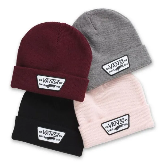 Vans Milford Beanie Heather Grey Mens Hats and Beanies
