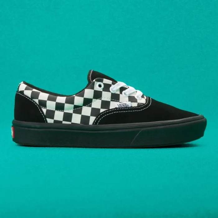 Vans Mixed Media ComfyCush Era Antique WhiteBlack MensWomens Classics Shoes Vans Mixed Media ComfyCush Era Antique WhiteBlack MensWomens Classics Shoes