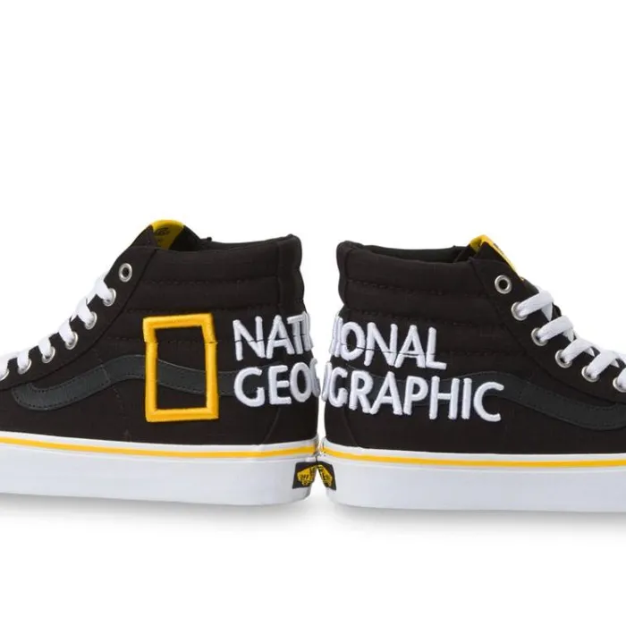 Vans National Geographic Sk8Hi Reissue 138 Logo MensWomens Classics Shoes