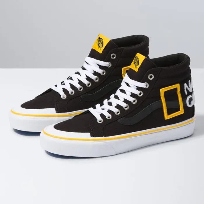 Vans National Geographic Sk8Hi Reissue 138 Logo MensWomens Classics Shoes