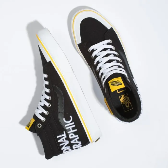 Vans National Geographic Sk8Hi Reissue 138 Logo MensWomens Classics Shoes