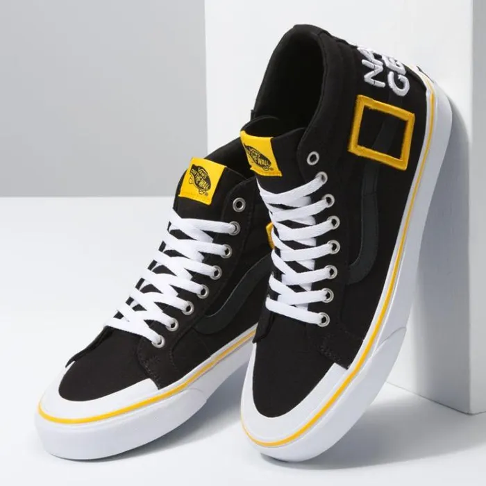Vans National Geographic Sk8Hi Reissue 138 Logo MensWomens Classics Shoes