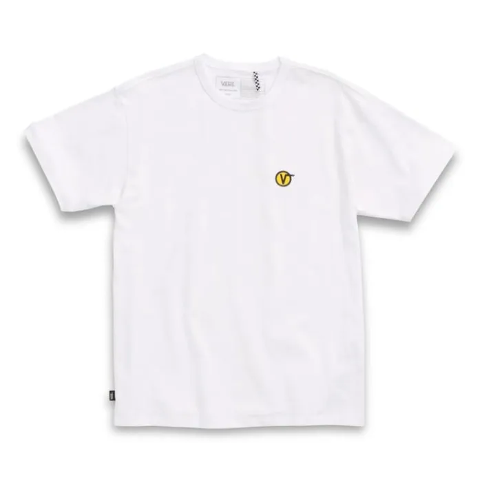 Vans Off The Wall Classic Circle V Tee White Mens TShirts and Tanks