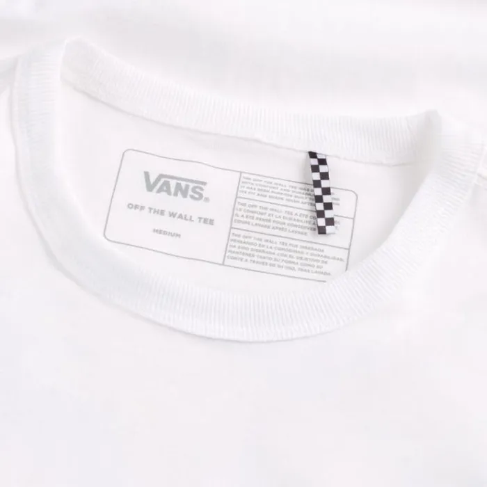 Vans Off The Wall Classic Circle V Tee White Mens TShirts and Tanks