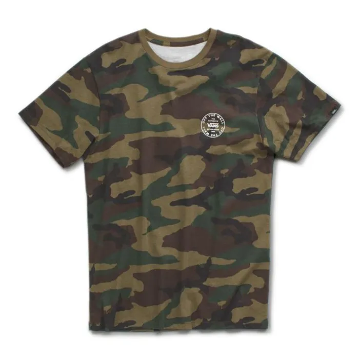 Vans Old Skool Circle Logo TShirt Camo Mens TShirts and Tanks Vans Old Skool Circle Logo TShirt Camo Mens TShirts and Tanks