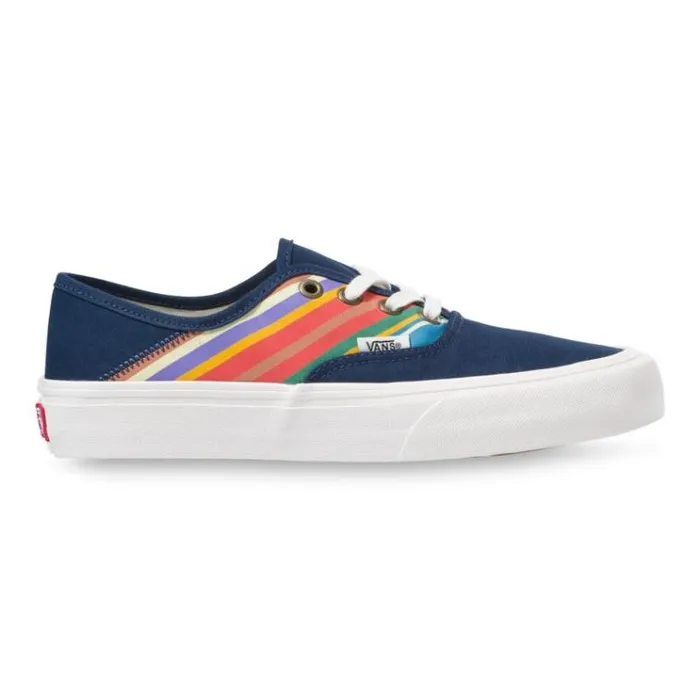 Vans Retro Stripes Authentic SF Dress Blues MensWomens Surf Vibes