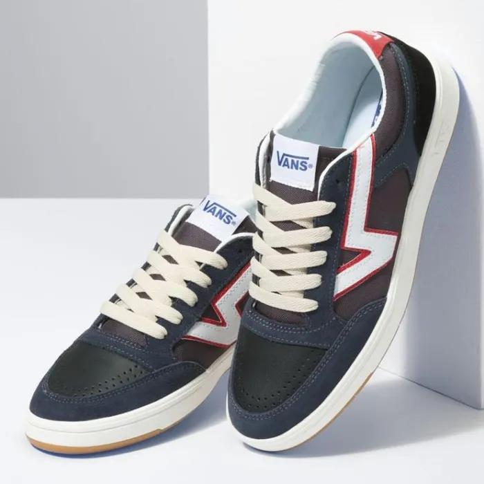 Vans Serio Collection Lowland CC BlackRedWhite MensWomens Classics Shoes Vans Serio Collection Lowland CC BlackRedWhite MensWomens Classics Shoes