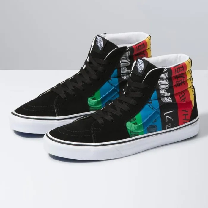 Vans Spirit Sk8Hi MultiTrue White Mens Classics Shoes