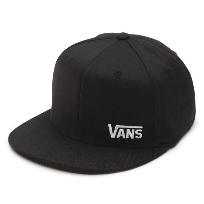 Vans Splitz Flex Fit Hat Black Mens Hats and Beanies